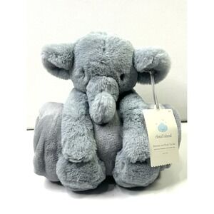 Cloud Island Elephant Blanket & Plush Toy Set Ages 0+